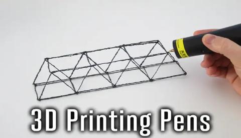 قلم رسم ثلاثي الأبعاد، 3D Pen طباعة القلم