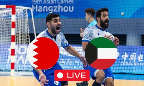 مباراة الكويت والبحرين في دورة الألعاب الآسيوية