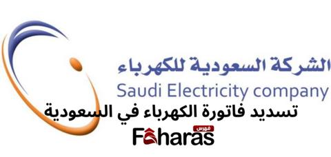 تسديد فاتورة الكهرباء في السعودية عن طريق النت
