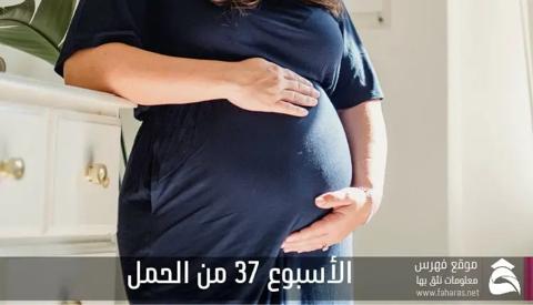 الأسبوع 37 من الحمل؛ أهم علامات الولادة وفوائد